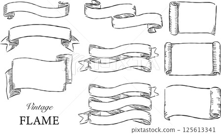 Vintage frame set 125613341
