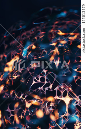 synapses, dendrites, neurological 125613379