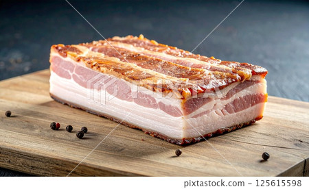 味道濃烈。優質塊培根 5 125615598