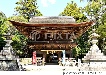 府八幡神社隨神門 125615770