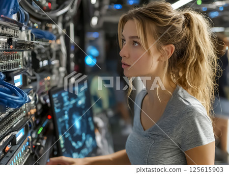 軍事系統：女性系統工程師的形象 125615903