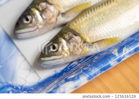 Image of sweetfish in a pack (stock photo) Image of sweetfish in a pack (stock photo) 125616129