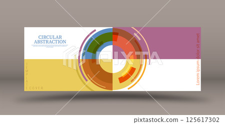 The layout of the corporate design of the cover, book, poster, banner. The idea of interior design, prints and decorations The layout of the corporate design of the cover, book, poster, banner. The idea of interior design, prints and decorations 125617302