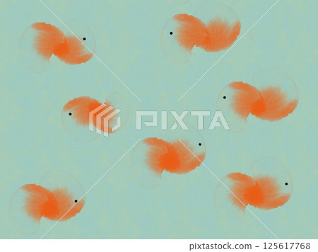 Goldfish background Goldfish background 125617768