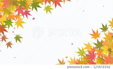 AI 影像:帶有秋葉的日式背景 AI 影像:帶有秋葉的日式背景 125618102