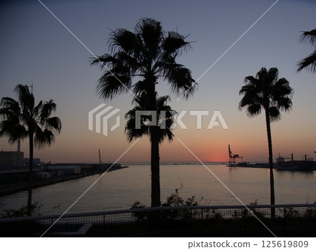 sunset, sea, ocean 125619809