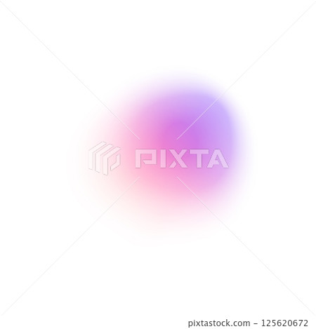 Soft gradient background with abstract blur effect, blue and green color transition, grainy watercolor texture, fluid neon mesh design. Flat vector illustration isolated on white background. 125620672