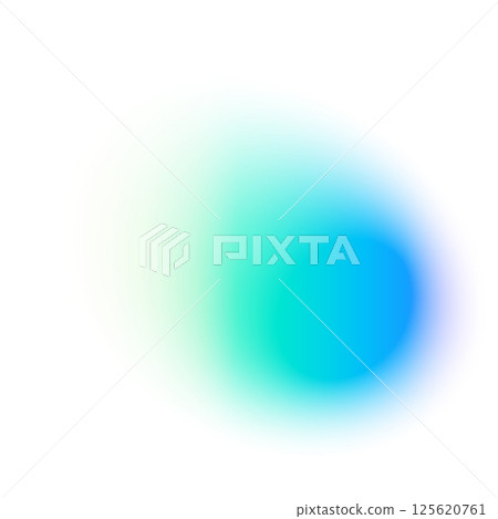 Abstract gradient background with soft blue and green hues, blurred fluid shapes, grainy watercolor texture, neon light mesh effect. Flat vector illustration isolated on white background. Abstract gradient background with soft blue and green hues, blurred fluid shapes, grainy watercolor texture, neon light mesh effect. Flat vector illustration isolated on white background. 125620761