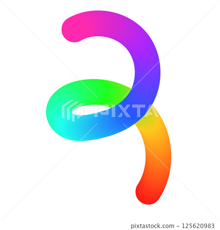 Abstract wavy gradient lines with playful squiggle shapes, colorful ribbon elements, geometric doodle pattern, and fluid 3D design. Flat vector illustration isolated on white background. Abstract wavy gradient lines with playful squiggle shapes, colorful ribbon elements, geometric doodle pattern, and fluid 3D design. Flat vector illustration isolated on white background. 125620983