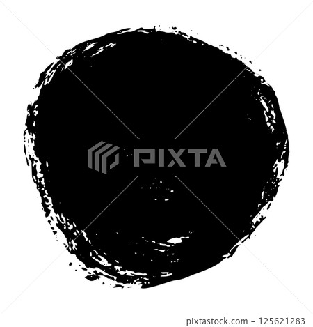 Hand-scribbled crayon circles with pastel texture. Paint oval shapes and wax pencil strokes. Flat vector illustration isolated on white background. Hand-scribbled crayon circles with pastel texture. Paint oval shapes and wax pencil strokes. Flat vector illustration isolated on white background. 125621283