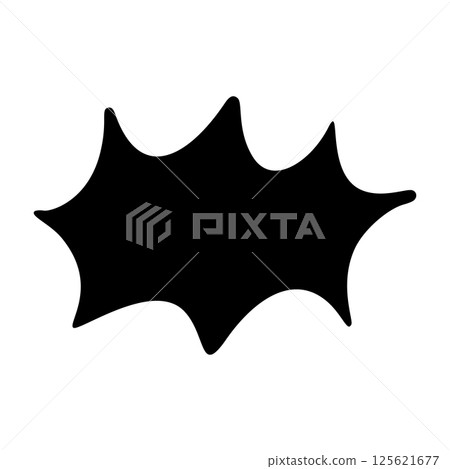 Manga speech bubbles with dynamic comic bursts. dialogue balloons and explosive text frames. Flat illustration isolated on white background. Manga speech bubbles with dynamic comic bursts. dialogue balloons and explosive text frames. Flat illustration isolated on white background. 125621677