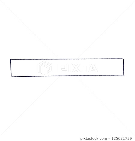 Hand drawn rectangular frame with rough brush strokes, sketchy pencil and marker border, scribbled square box outline. Flat vector illustration isolated on white background. Hand drawn rectangular frame with rough brush strokes, sketchy pencil and marker border, scribbled square box outline. Flat vector illustration isolated on white background. 125621739