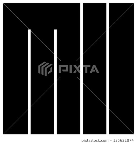 這是一個家族徽章。我的名字是 Rensho。它是源氏香的一種。 這是一個家族徽章。我的名字是 Rensho。它是源氏香的一種。 125621874