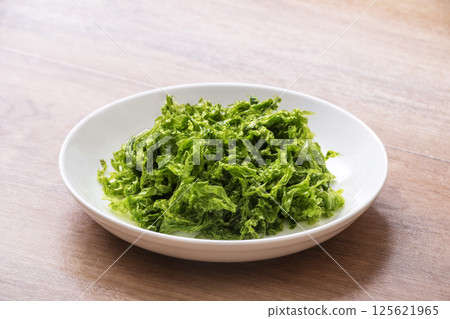 新鮮青海苔、青海苔、健康食品、海藻、圖像素材 125621965