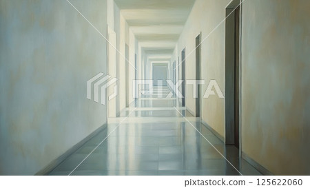 充滿陽光的靜謐走廊_1 充滿陽光的靜謐走廊_1 125622060