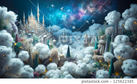 雲中的城堡 125622385