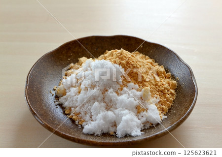 黃豆粉加糖 黃豆粉加糖 125623621