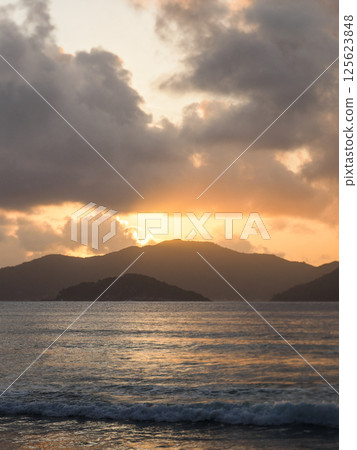 Stunning views of the wonderful islands of Seychelles Stunning views of the wonderful islands of Seychelles 125623848