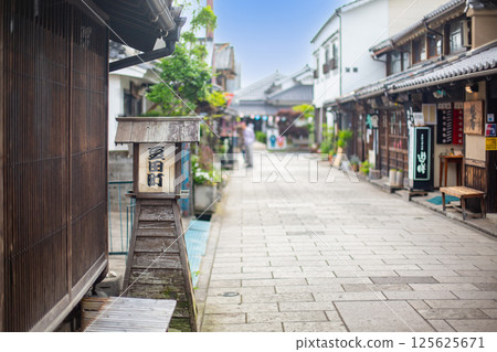 Scenery of Hida-shi Toyoda-machi 125625671