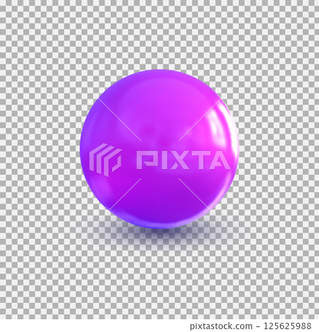 Gradient Ball .Realistic balloon for labels, advertising . Bubble. Gradient Ball .Realistic balloon for labels, advertising . Bubble. 125625988