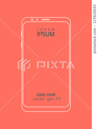 smartphone, smart phone, vector 125626042