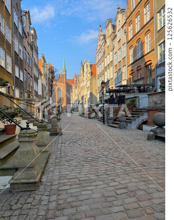 cityscape of old town of Gdansk 125626532