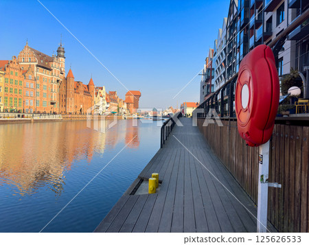 cityscape of old town of Gdansk 125626533