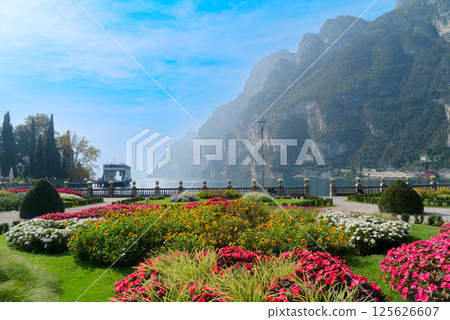 Garda lake landscape Garda lake landscape 125626607