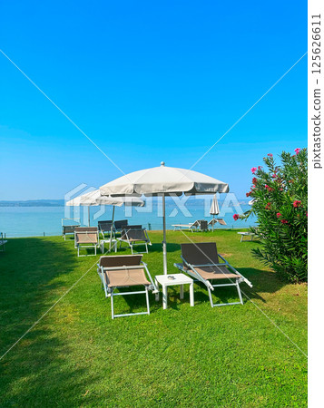 Garda lake landscape 125626611