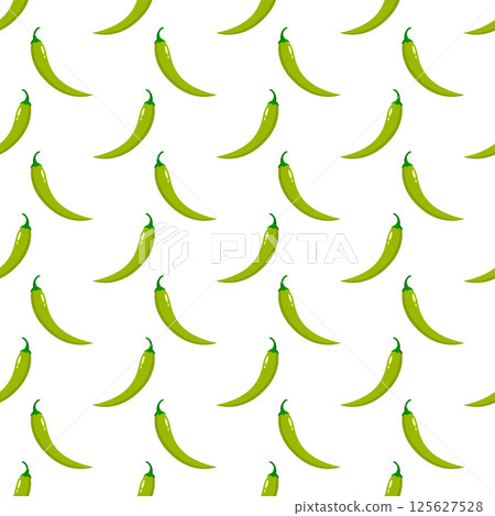 Peppers seamless pattern vector illustration. Peppers seamless pattern vector illustration. 125627528