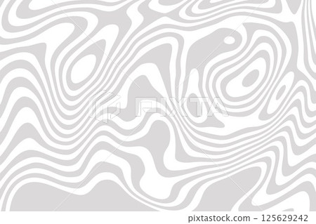 Gray line pattern abstract background texture. Curvy and wavy backdrop. Eps 10 125629242