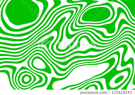 Green line pattern abstract background texture. Curvy and wavy backdrop. Eps 10 Green line pattern abstract background texture. Curvy and wavy backdrop. Eps 10 125629243