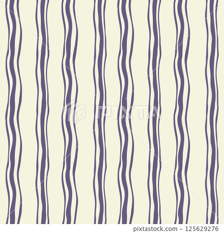 Seamless pattern with wavy vertical stripes Seamless pattern with wavy vertical stripes 125629276