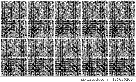 Black and white background with abstract knitted stripes, hand drawn ink pattern, grunge background drawn with dry brush, abstract grunge pattern with stripes, abstract rectangles on white background Black and white background with abstract knitted stripes, hand drawn ink pattern, grunge background drawn with dry brush, abstract grunge pattern with stripes, abstract rectangles on white background 125630206