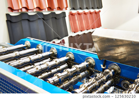 Machine for bending metal profile sheets Machine for bending metal profile sheets 125630210