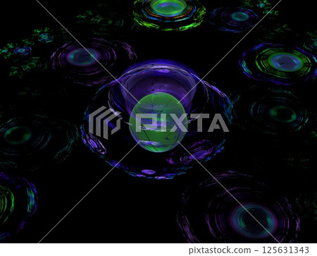Imaginatory fractal abstract background Image 125631343