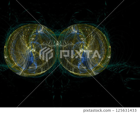 Imaginatory fractal abstract background Image 125631433