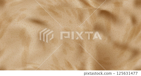 Mocca brown colored paper with coffee stains seamless bg 125631477