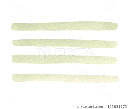 Light green Horizontal Brush Strokes, Lines. Watercolor Hand drawn pastel Stripes illustration isolated. Design element, texture or background. Light green Horizontal Brush Strokes, Lines. Watercolor Hand drawn pastel Stripes illustration isolated. Design element, texture or background. 125631573