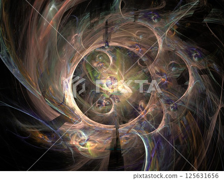 Imaginatory fractal abstract background Image Imaginatory fractal abstract background Image 125631656