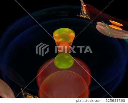 Imaginatory fractal abstract background Image Imaginatory fractal abstract background Image 125631660