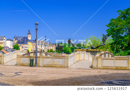 Luxembourg City historical centre 125631917