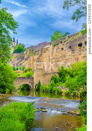 Luxembourg City historical centre 125631926