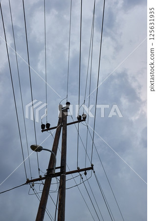 Electric line post three-phase 125631935