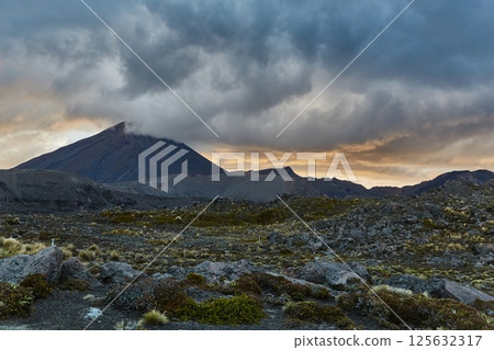 Volcanic Landscape, Tongariro National PArk Volcanic Landscape, Tongariro National PArk 125632317