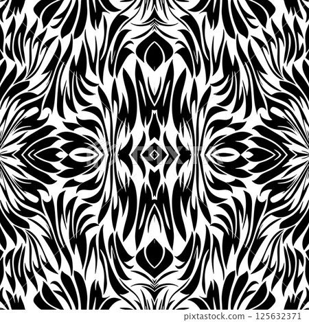 simple seamless abstract black and white pattern, texture simple seamless abstract black and white pattern, texture 125632371