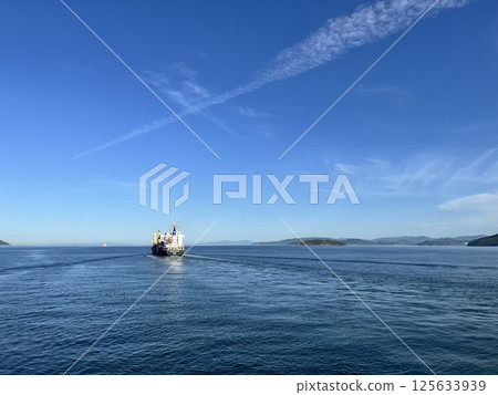 Seto Inland Sea Sky and Sea Seto Inland Sea Sky and Sea 125633939