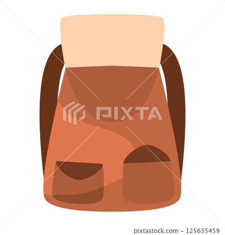 School backpack icon. Vector School backpack icon. Vector 125635459