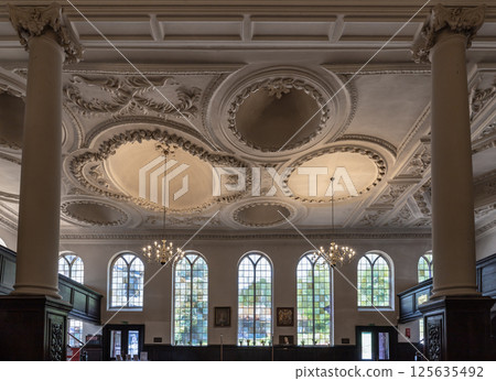 Architecture splendour of The Church of King Charles the Martyr. Architecture splendour of The Church of King Charles the Martyr. 125635492