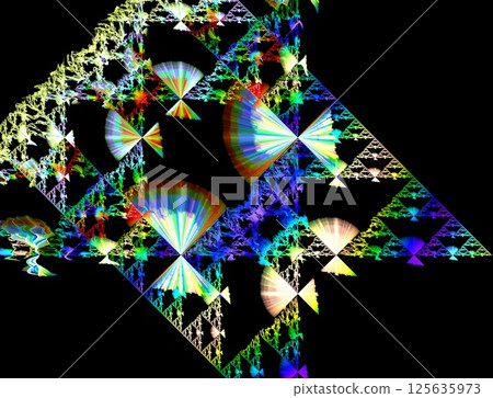 Imaginatory fractal abstract background Image Imaginatory fractal abstract background Image 125635973